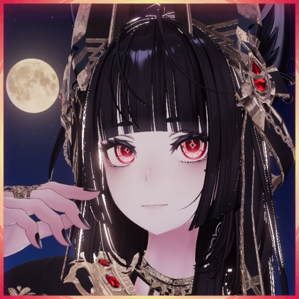 【ラシューシャ専用アイテクスチャ】Cyber Fox Eye