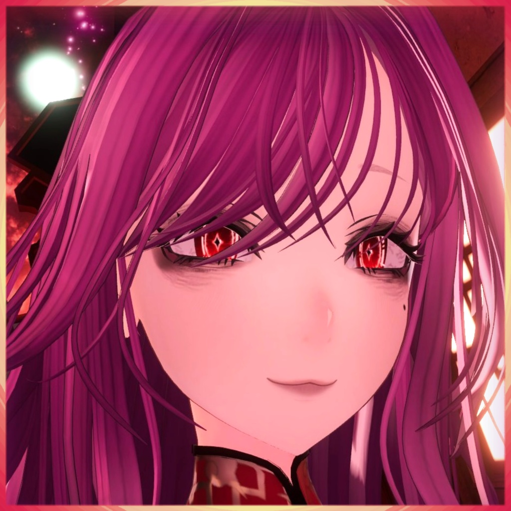 【ラシューシャ専用アイテクスチャ】Cyber Fox Eye