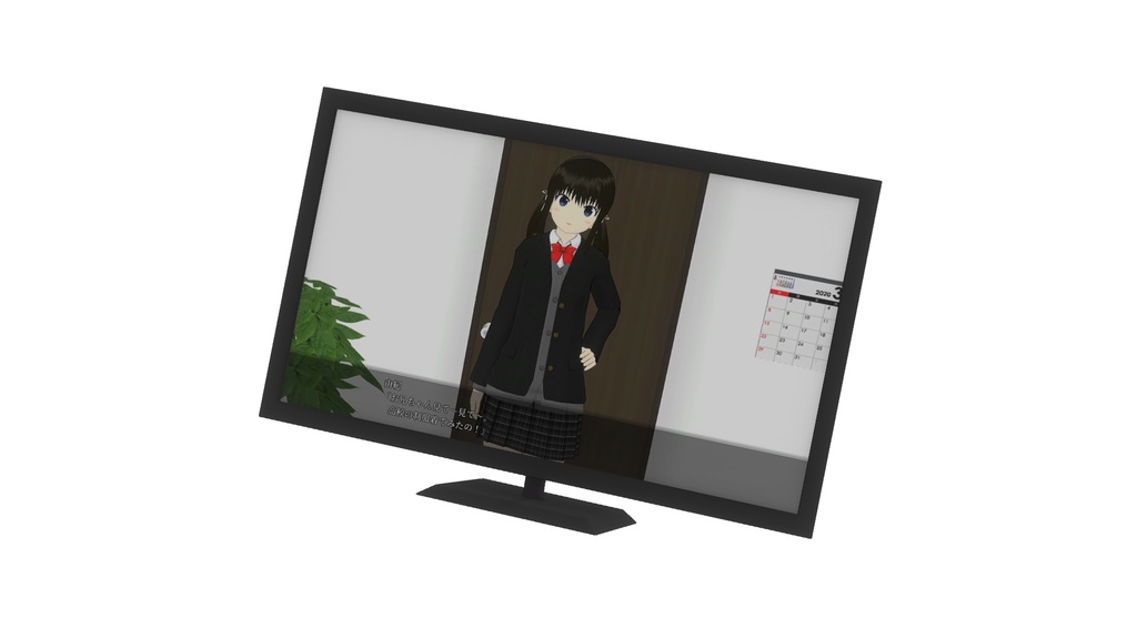 【3Dモデル】ディスプレイ・テレビ