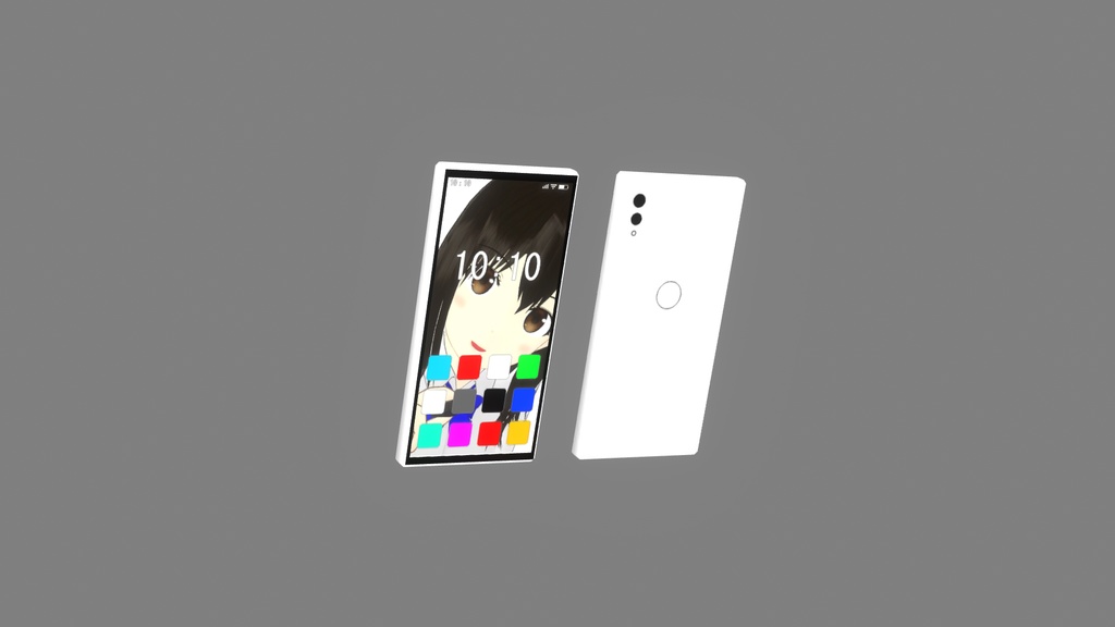 【3Dモデル】スマートフォン