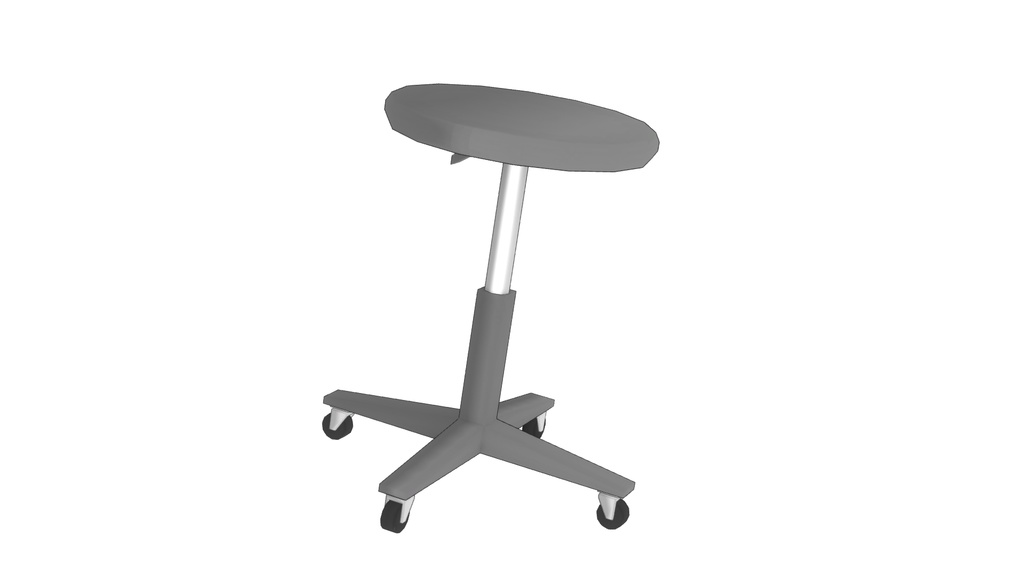 【3Dモデル】丸椅子　TypeB