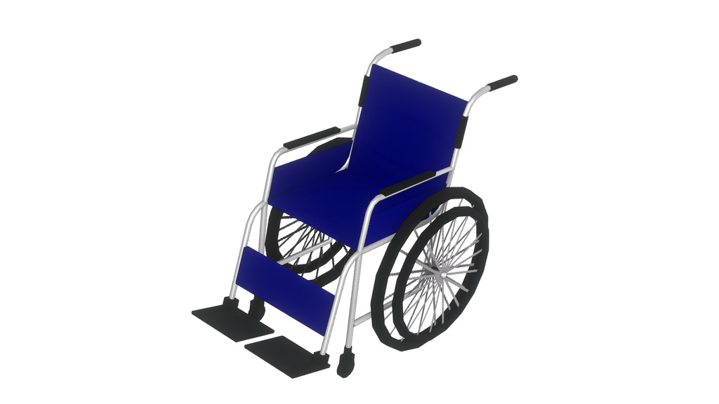 【3Dモデル】車椅子