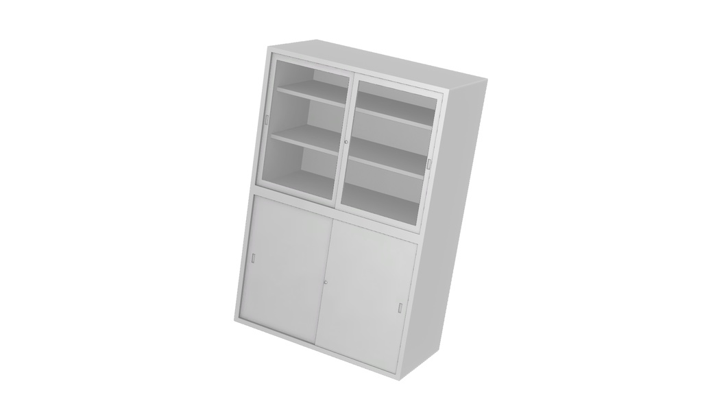 【3Dモデル】薬品棚・書類棚