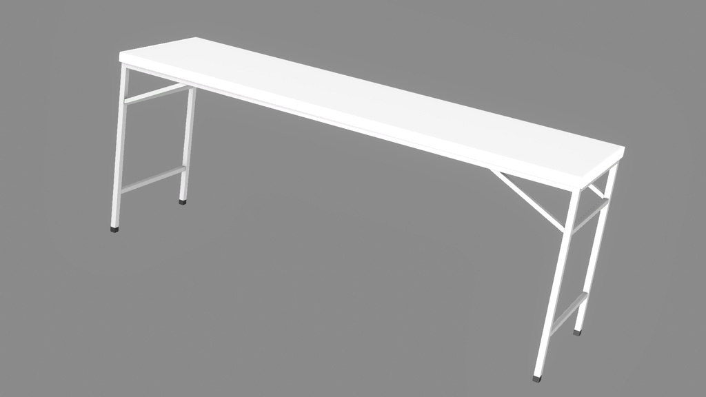 【3Dモデル】長机