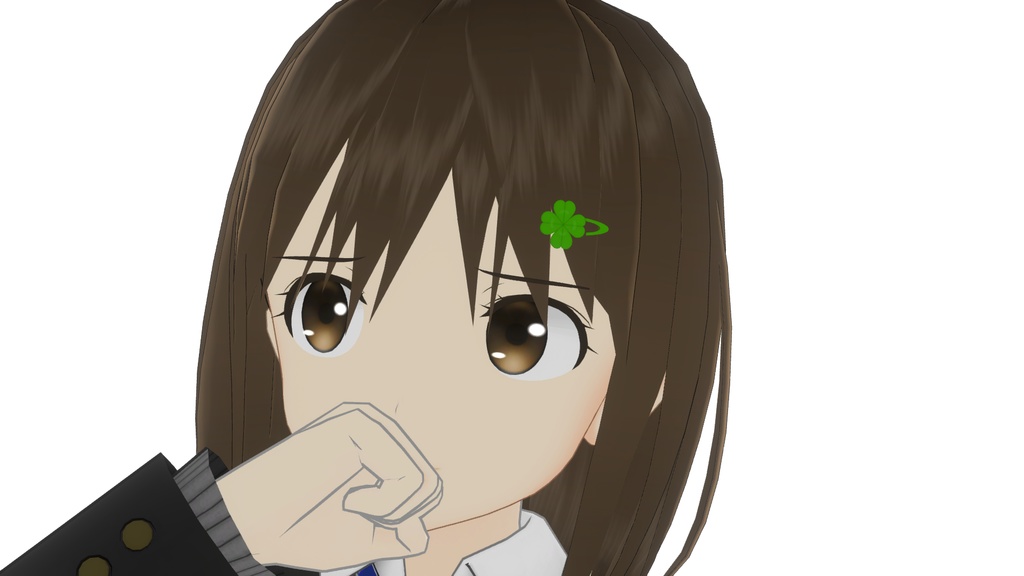 【3Dモデル】ヘアピン