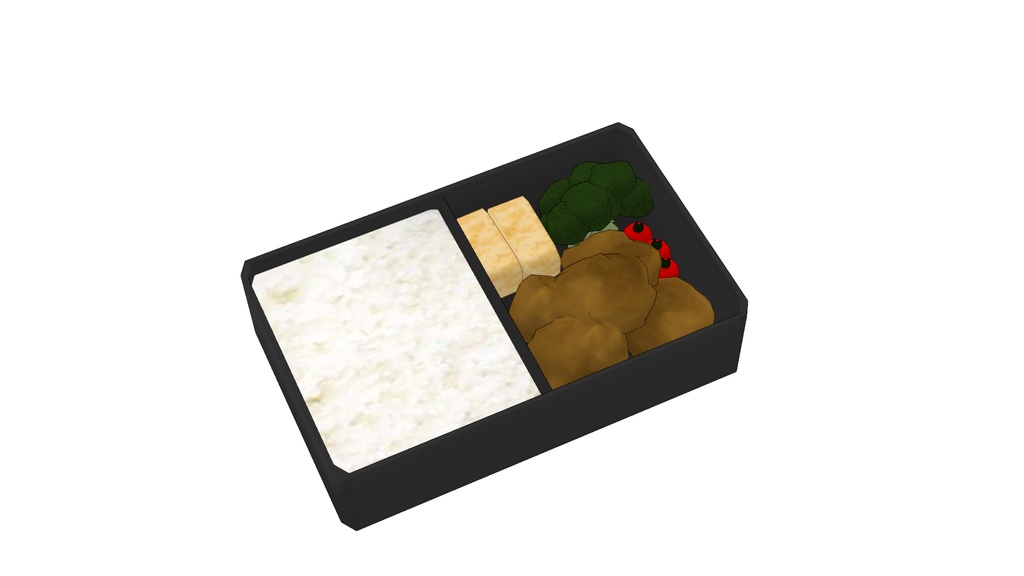 【3Dモデル】からあげ 唐揚げ