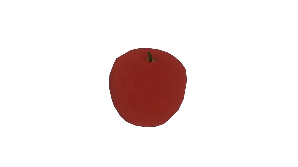 【3Dモデル】りんご　林檎