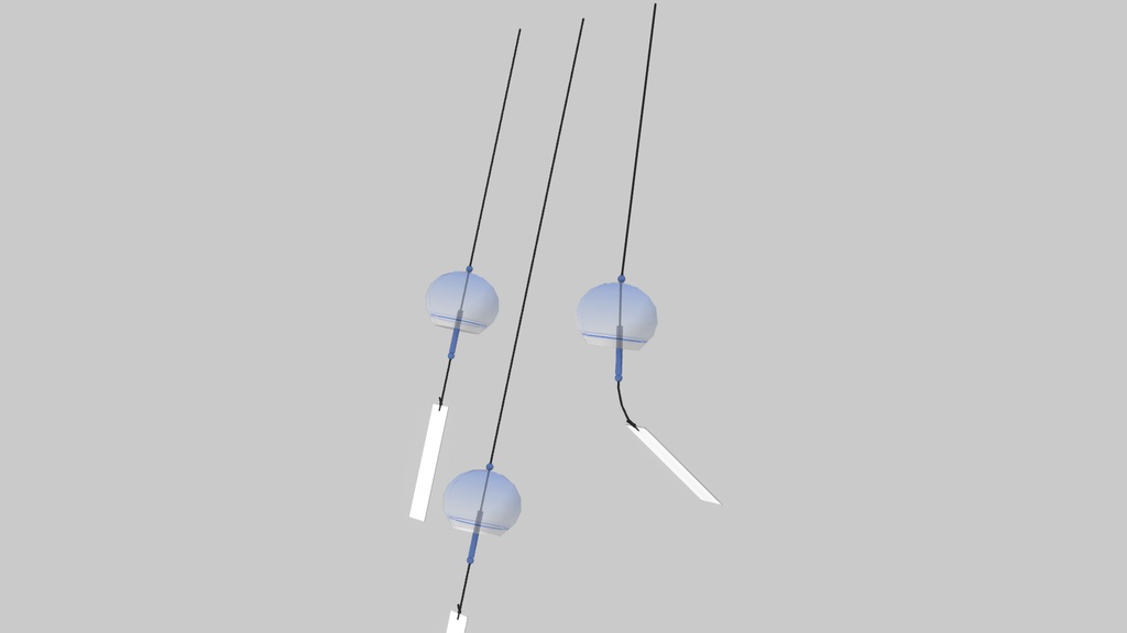 【3Dモデル】風鈴