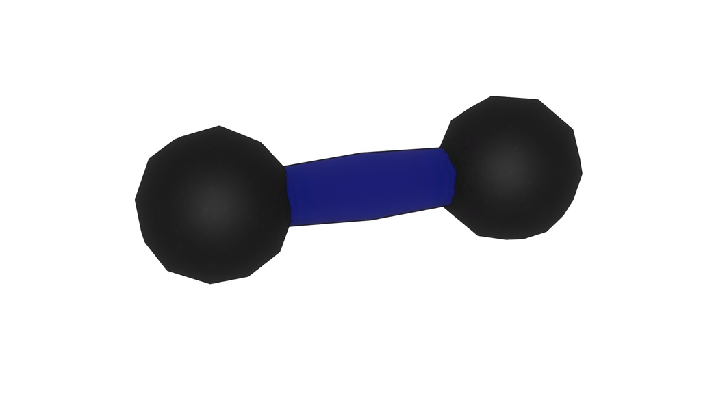 【3Dモデル】鉄アレイ ダンベル