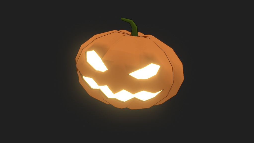 【3Dモデル】ジャック・オー・ランタン ハロウィン