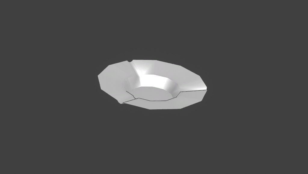 【3Dモデル】灰皿