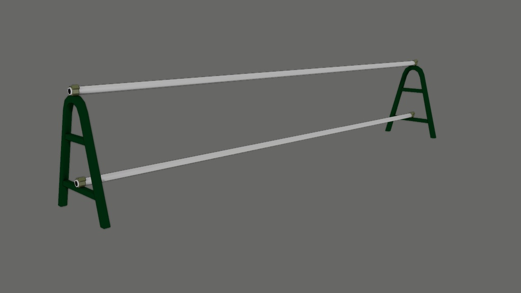 【3Dモデル】単管バリケード