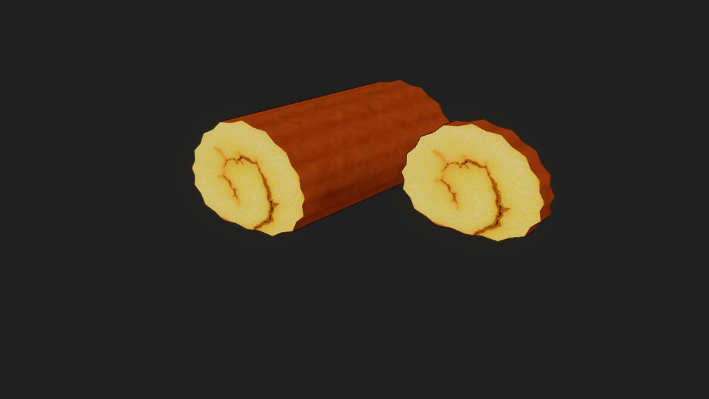 【3Dモデル】伊達巻