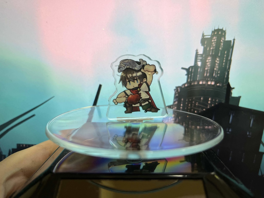 肉と魚とひろしくん アクリルスタンド