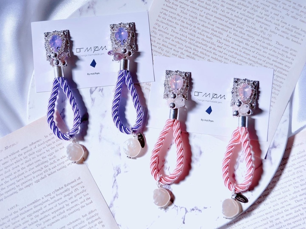 〔再頒布〕❖ 【五月雨江・村雲江】𝚂𝚠𝚎𝚎𝚝𝚒𝚎（ピアス／イヤリング）