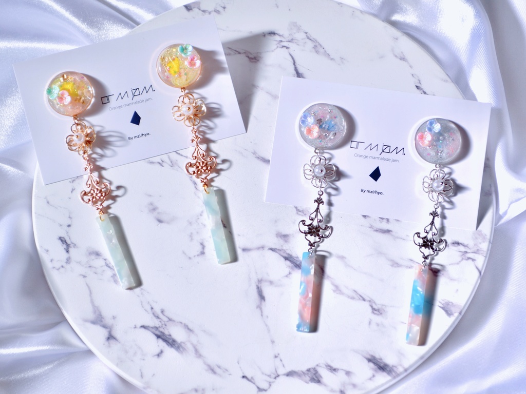 ❖ 【山姥切国広・山姥切長義】恋色伯仲 （ピアス／イヤリング）