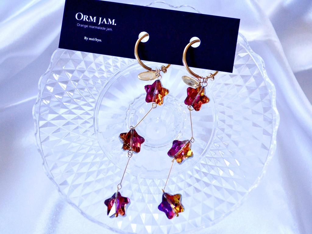 ❖ 【山姥切長義・大倶利伽羅】きらきら星(ピアス/イヤリング)