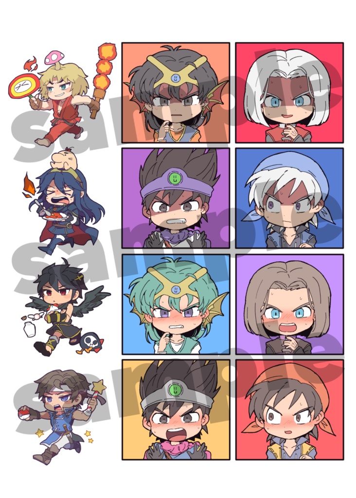 SSBU〜南(south)のそんなに分厚くない薄い本