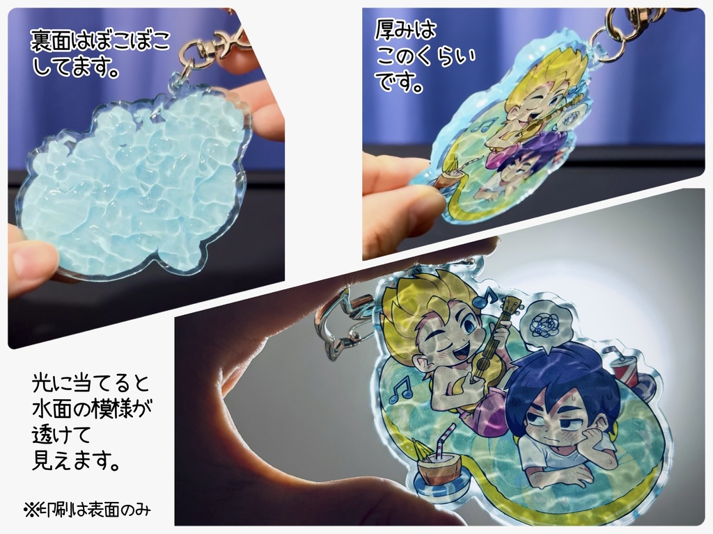 サムセバ 水面アクキー