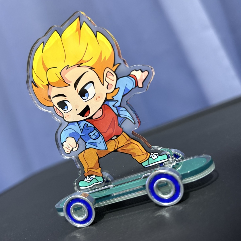 サムとスケボー　アクリルスタンド