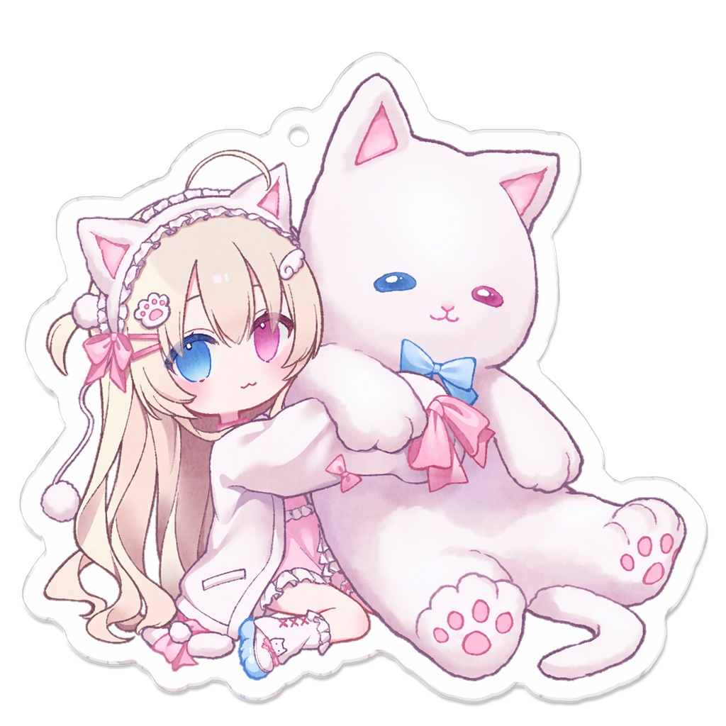 にゃんこまーと 活動1000日記念♡アクキー