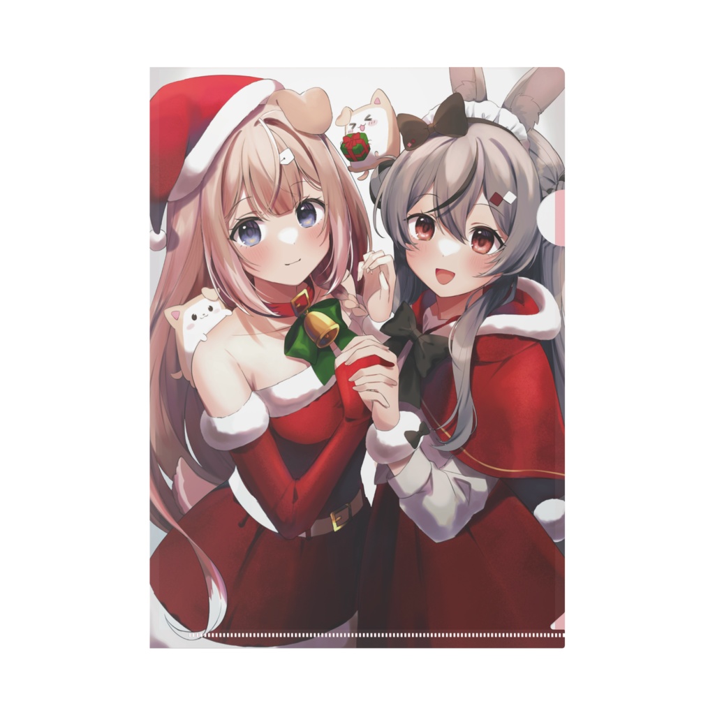 【しのプロクリスマス2022】クリスマスクリアファイル