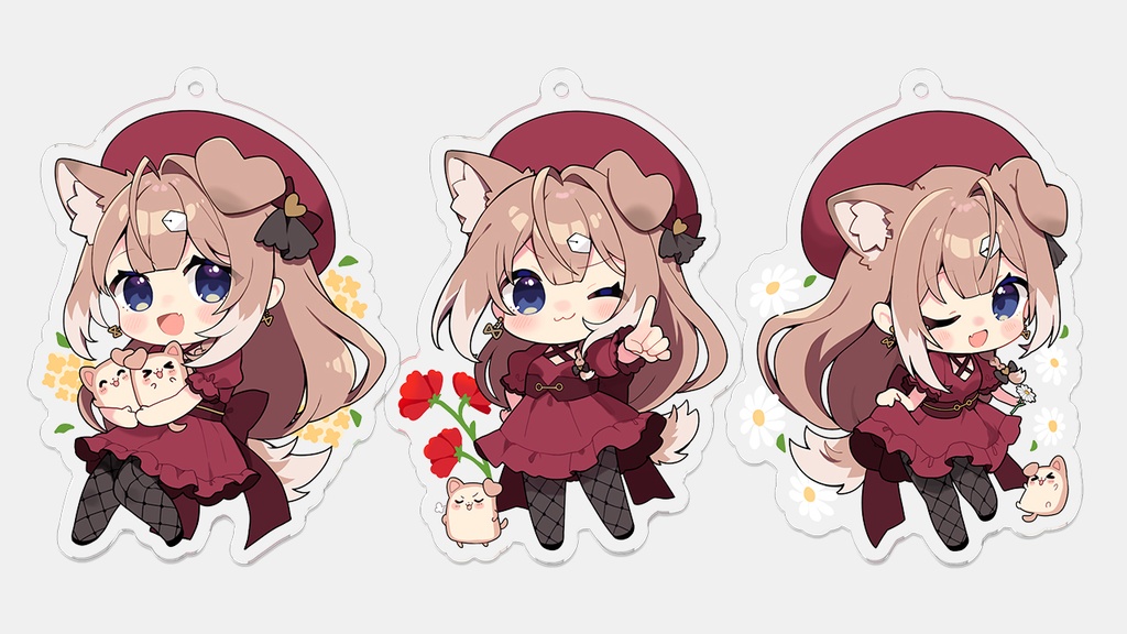 【2024年お誕生日グッズ】選んでアクリルキーホルダー