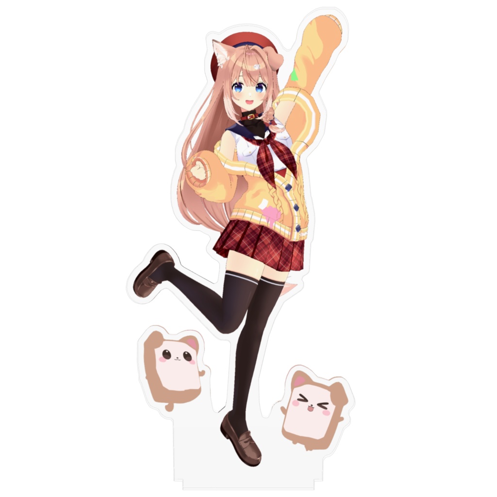 3D四ノ宮しの&いぬとも&駄犬アクスタ【3Dお披露目&3周年記念グッズ】