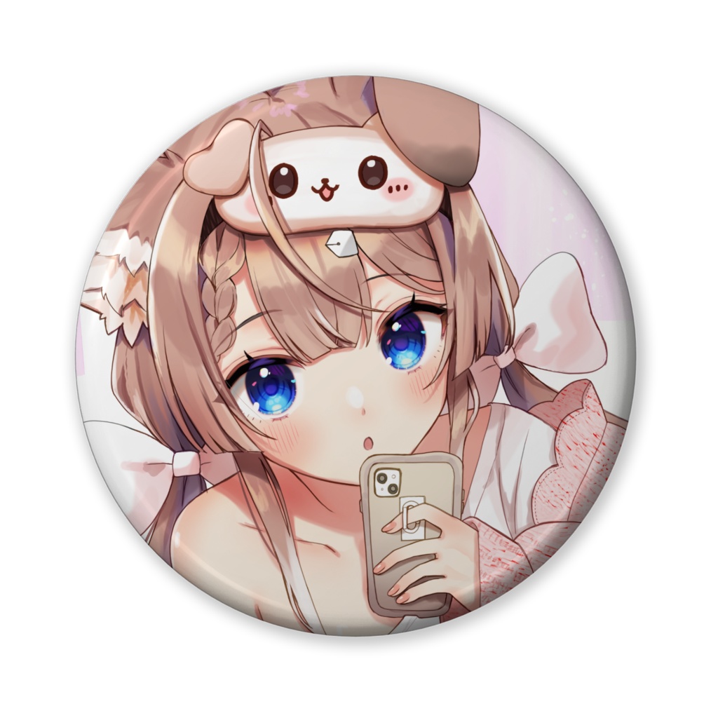【2025年四ノ宮しの生誕祭】ゆるっと部屋着缶バッジ