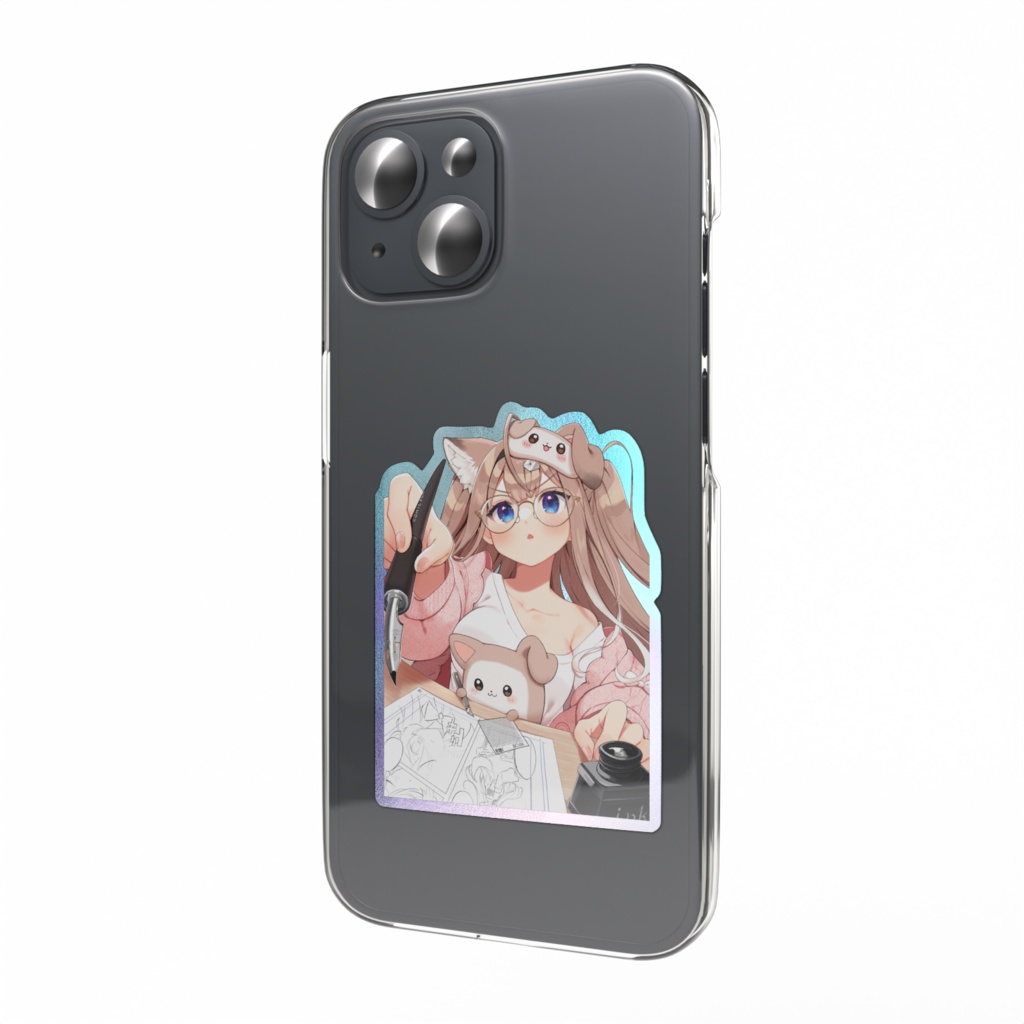 【2026年四ノ宮しの生誕祭】漫画家パロディスマホステッカー