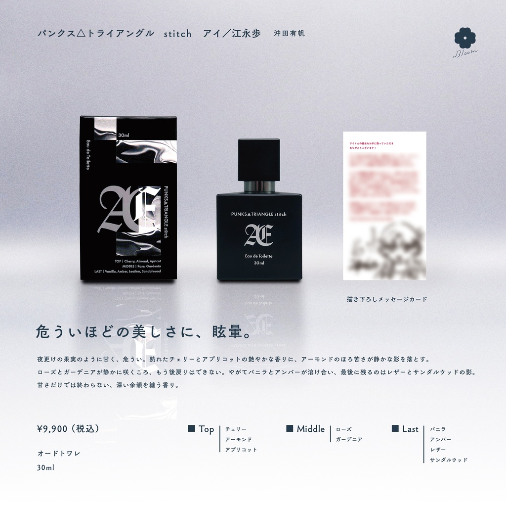 【受注販売】香水(全2種)【PUNKS△TRIANGLE stitch】