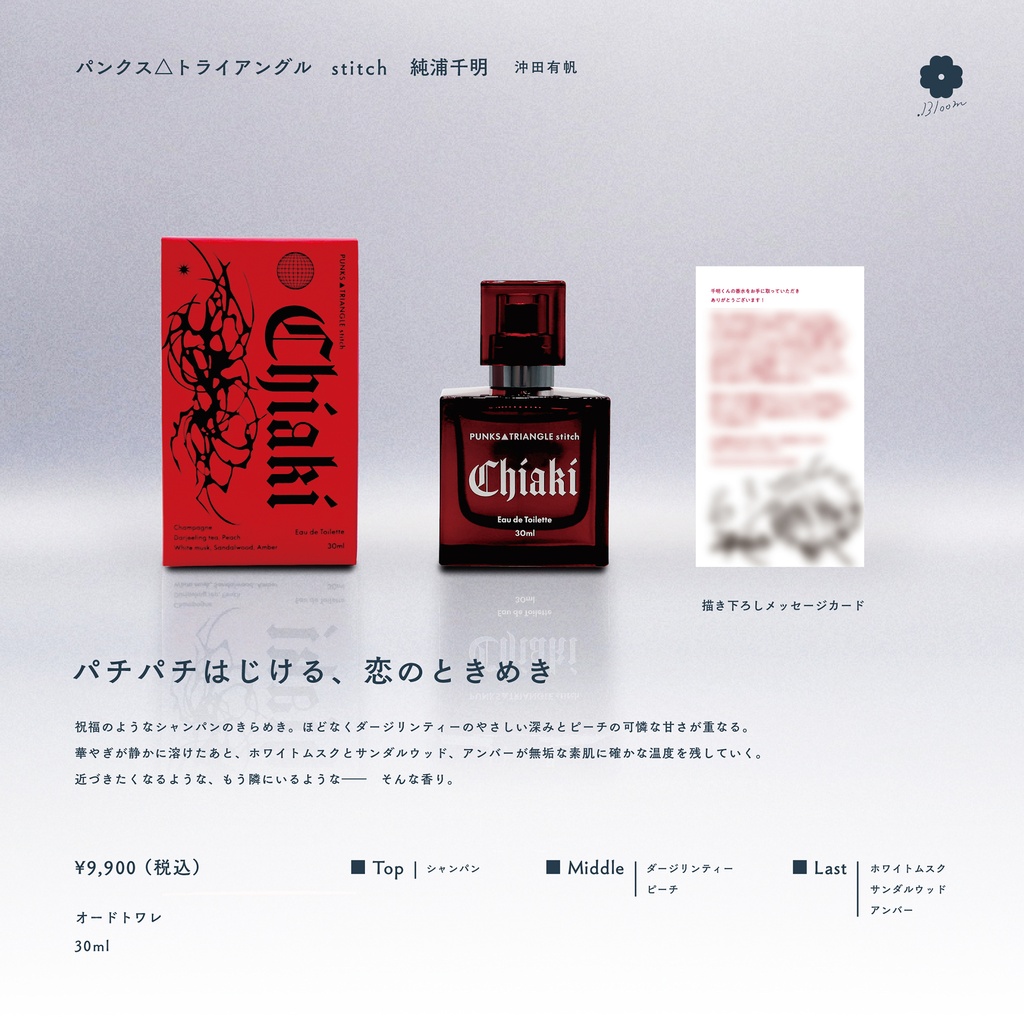 【受注販売】香水(全2種)【PUNKS△TRIANGLE stitch】