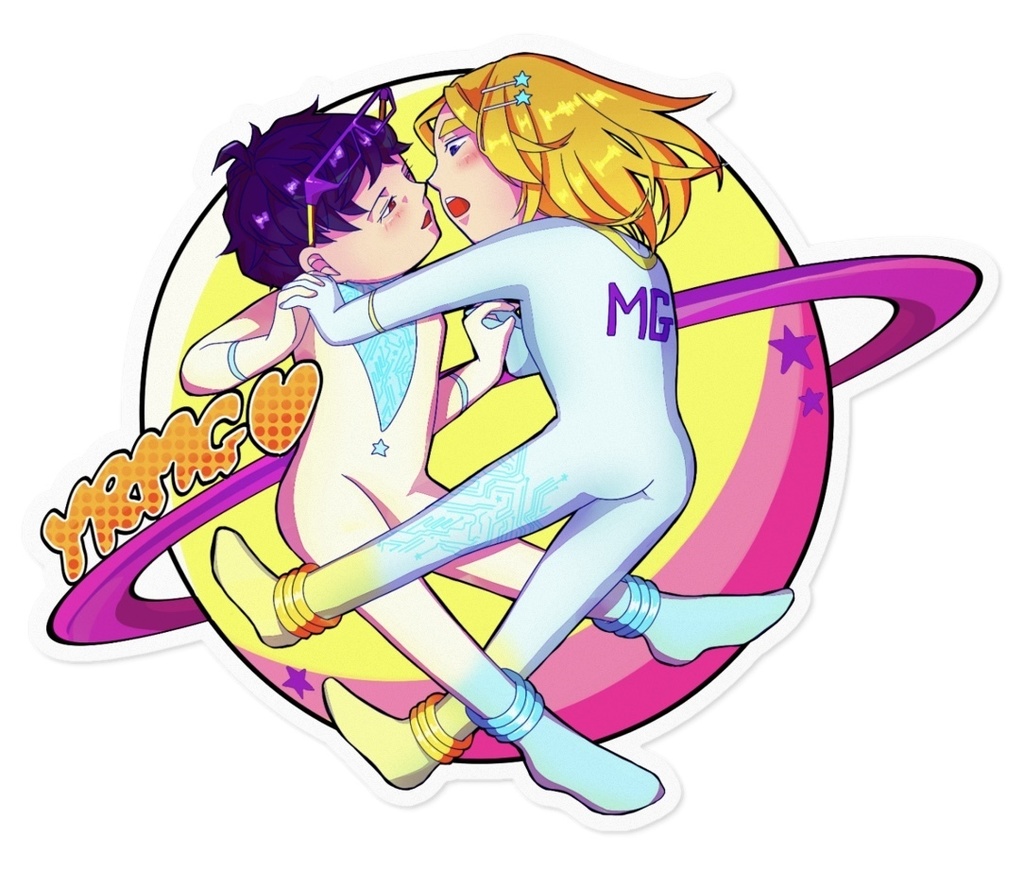 ステッカー　YRMGギャラクシーver.