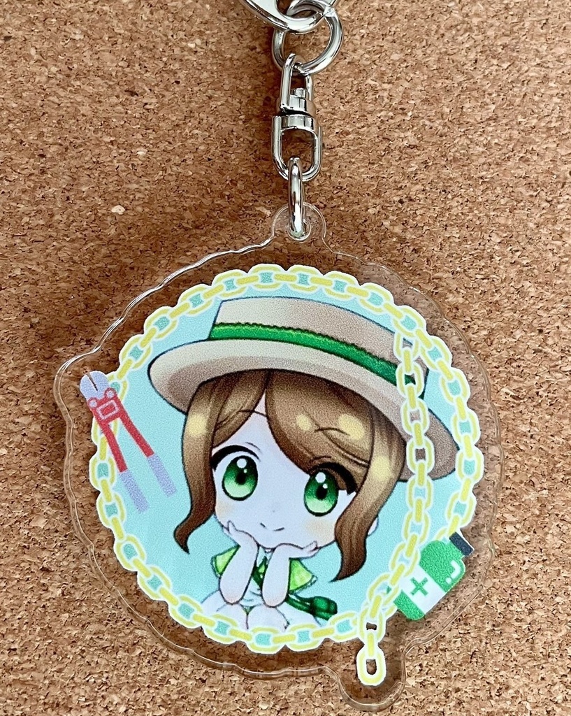 るなのはこにわロゴ アクリルキーホルダー