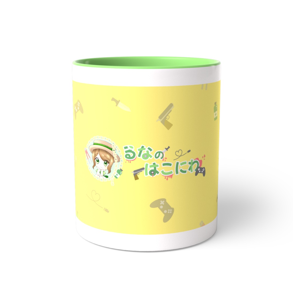 るなのはこにわ ツートンカラーマグカップ