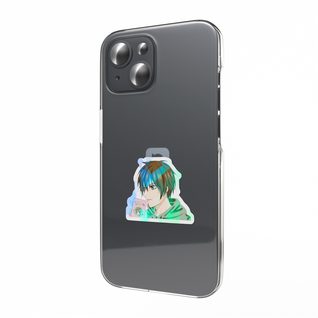 るなのオリジナルイラスト ホログラムステッカー