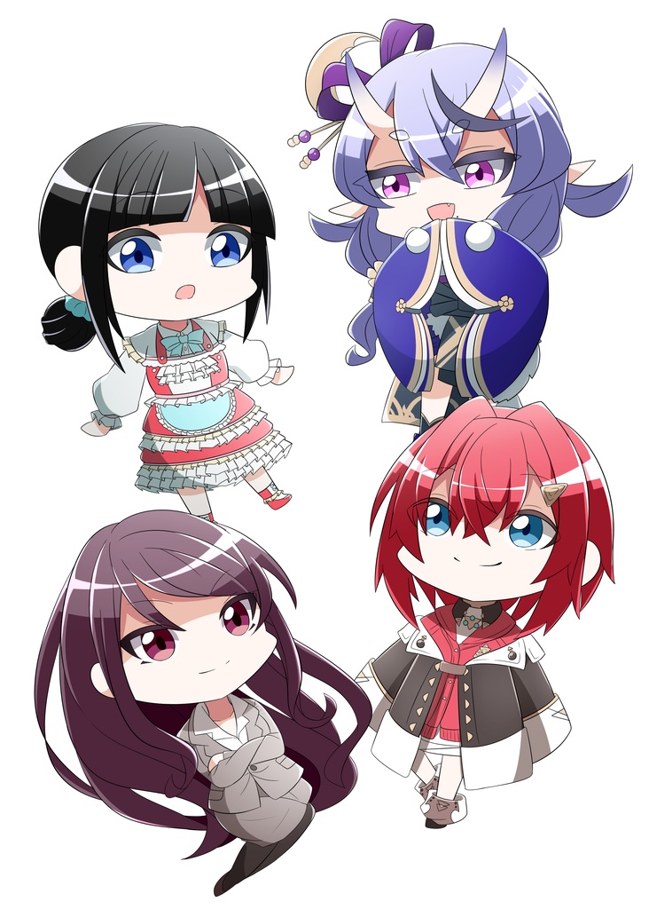 バーチャルラブホ女子会アクキー