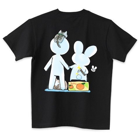 うなあちTシャツ/ブラック