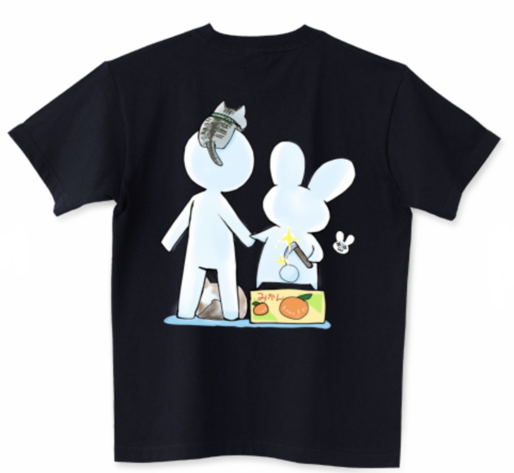 うなあちTシャツ/ネイビー