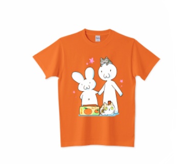 うなあちTシャツ/オレンジ/XXXL