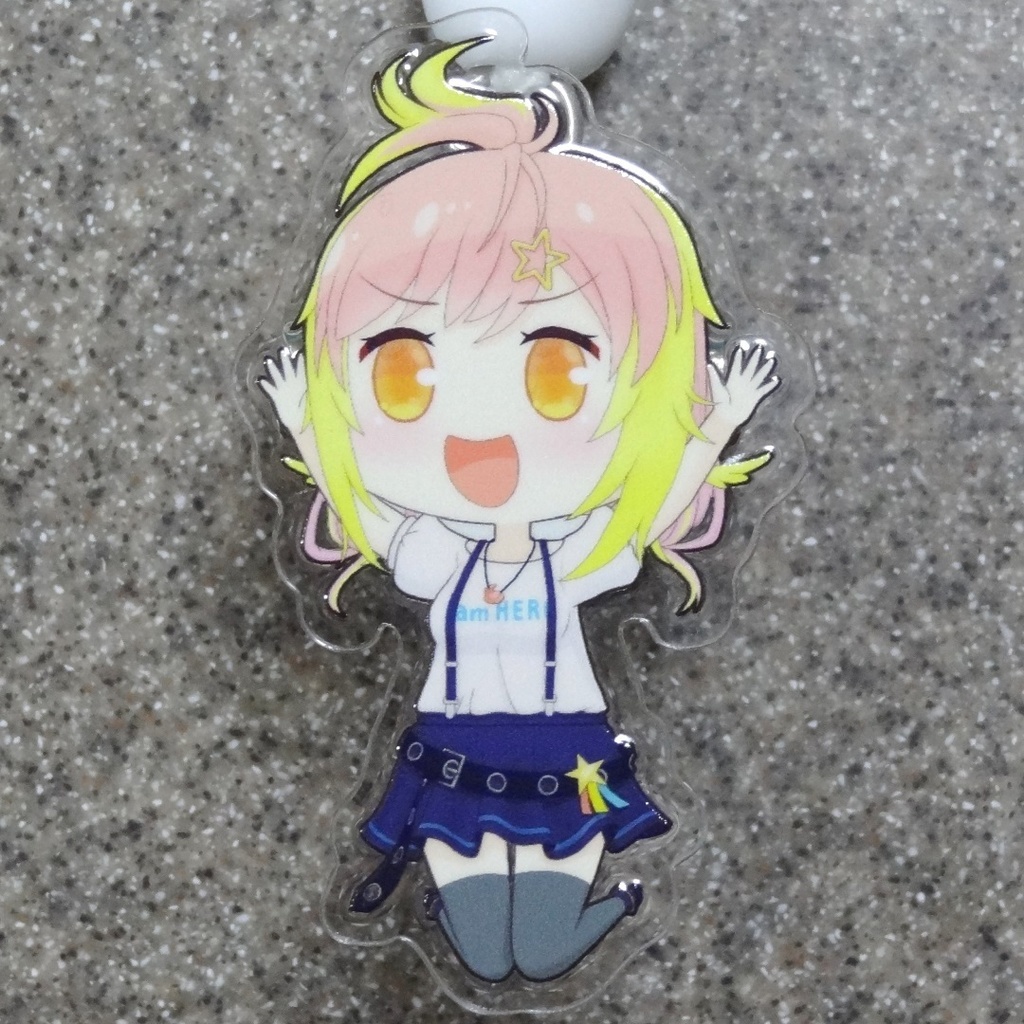 【非公式】飛良ひかり てぇてぇタッセル用アクリルチャーム