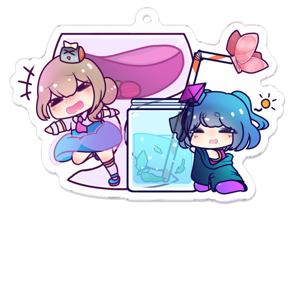 鯖と台風のドリンクほけほけ