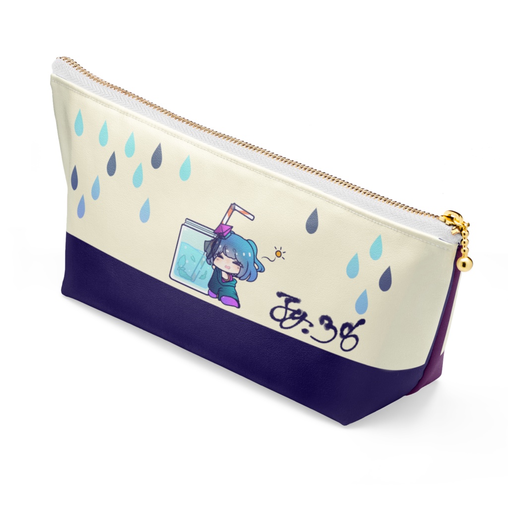鯖と台風のドリンクぽーち