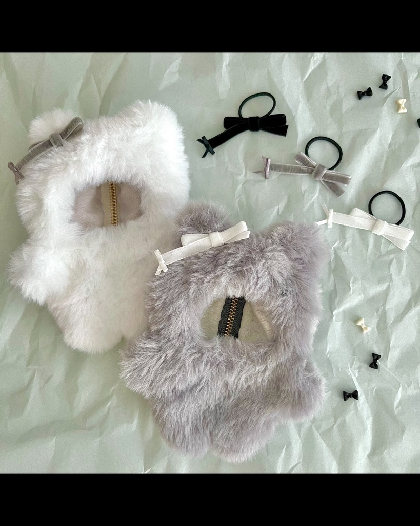 【ぬい服】 ⚫︎ 𝗠𝗼𝗻𝗼𝘁𝗼𝗻𝗲 𝗕𝗲𝗮𝗿 ⚫︎おめかし𝗿𝗶𝗯𝗯𝗼𝗻୨୧ ⚫︎