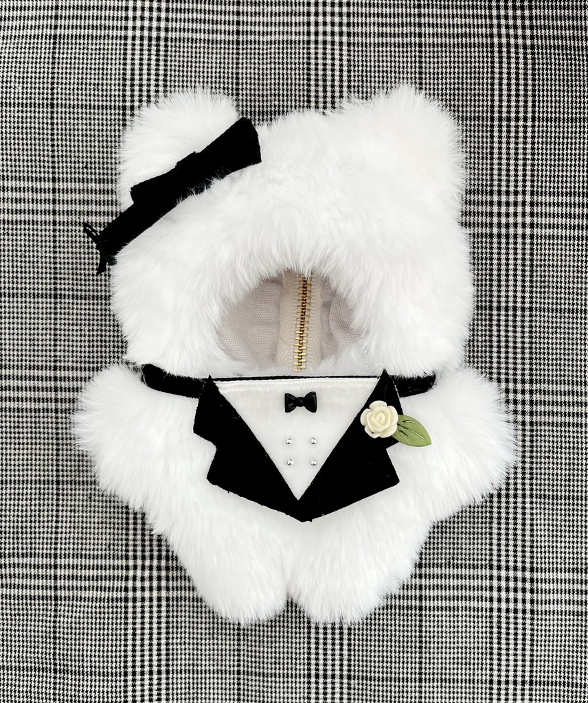 【ぬい服】フォーチュンなタキシードチャーム