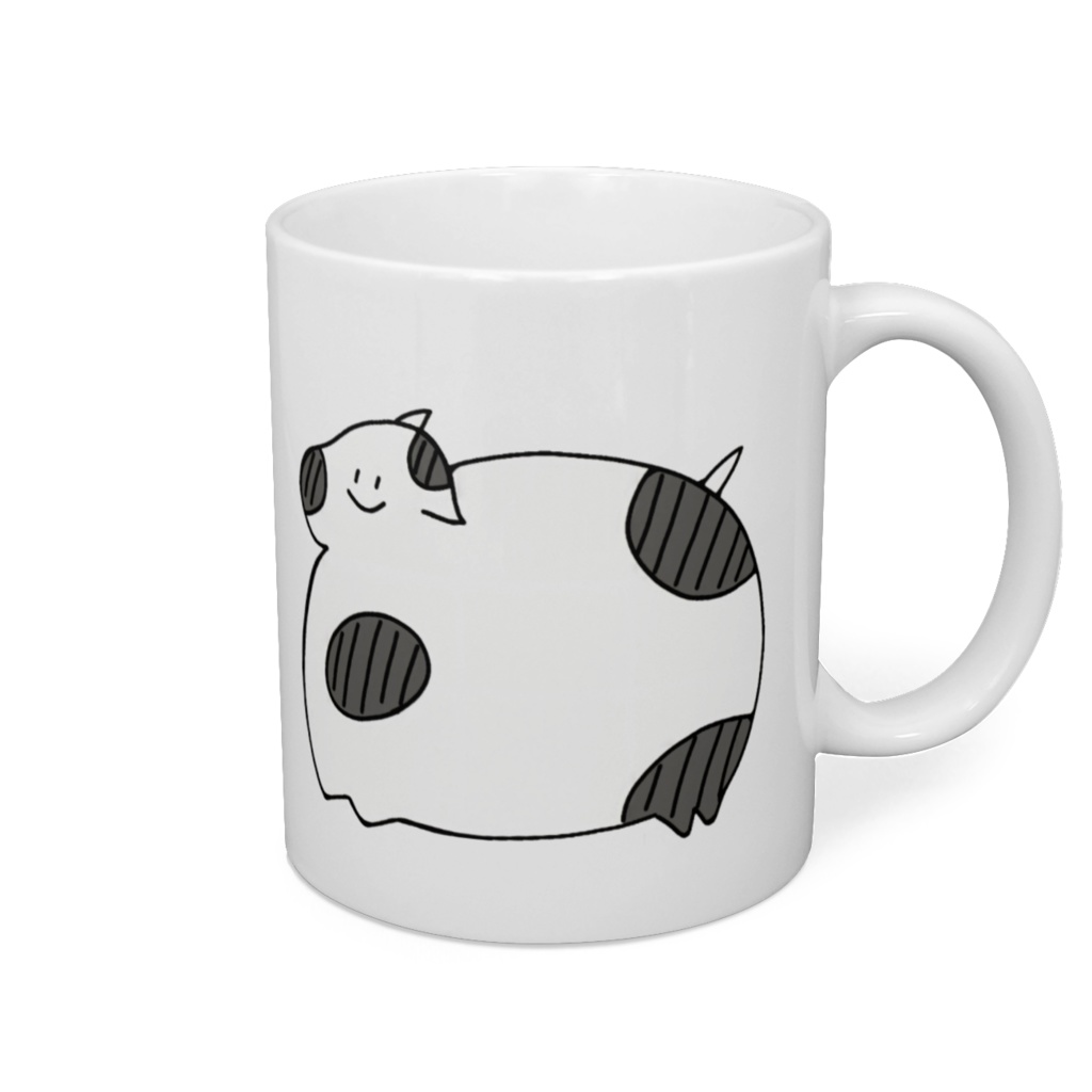 可愛い子牛のマグカップ(ツーウェイ)
