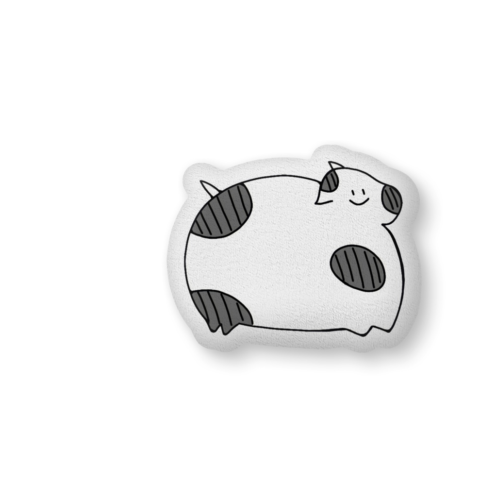 可愛い子牛のふかふかクッション