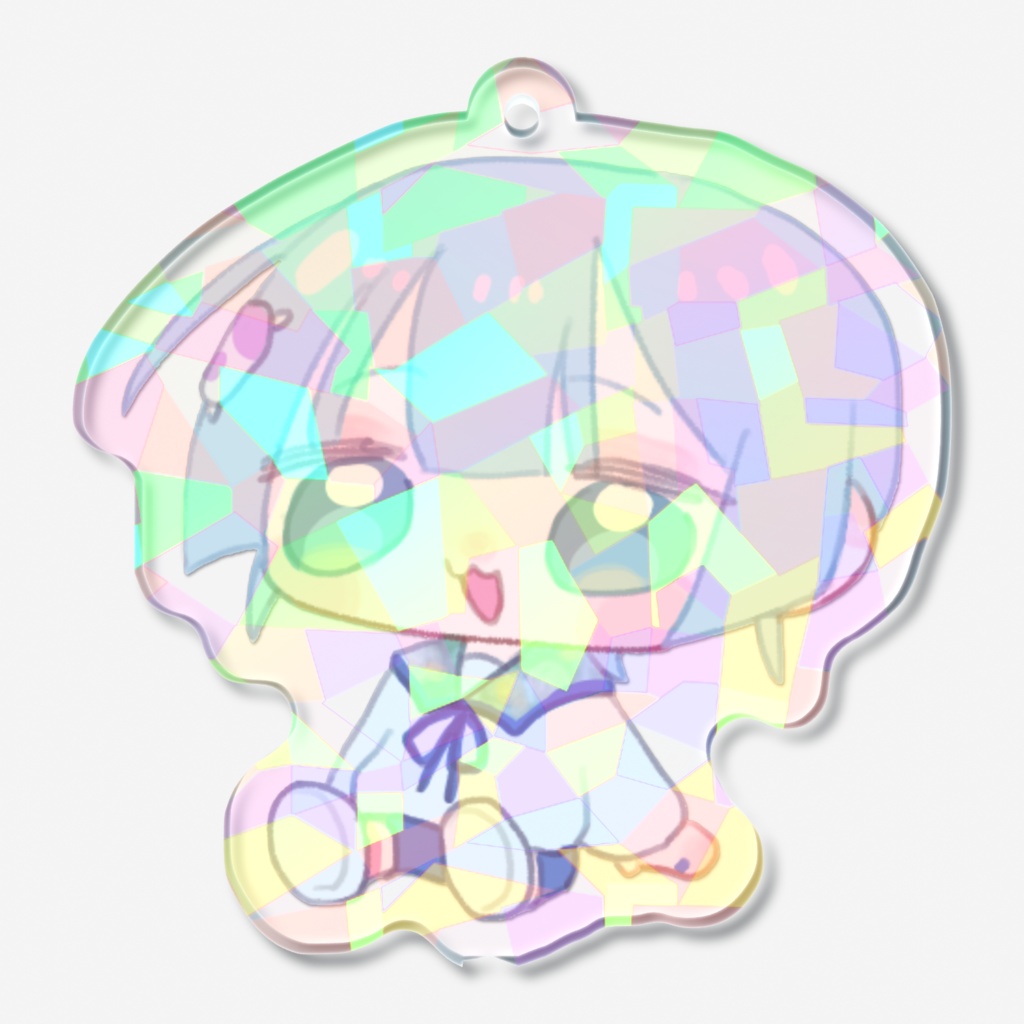 ちょこんもぅもぅのキラキラアクキー◝✩