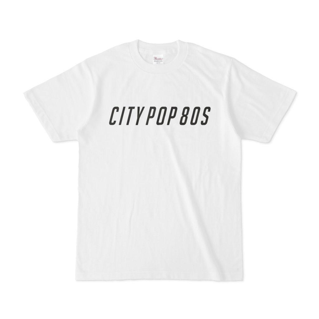 CITY POP 80S - LOGO white T-shirts