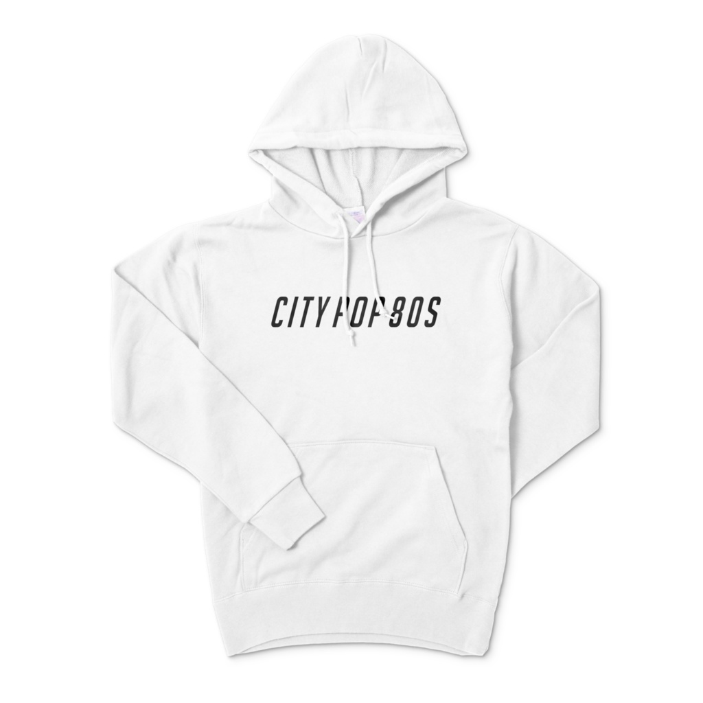 CITY POP 80S HOODIE  (White)